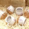 Different view Photo of sex Ceramic mugs with lavender design